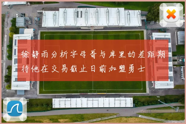 徐静雨分析字母哥与库里的差距期待他在交易截止日前加盟勇士